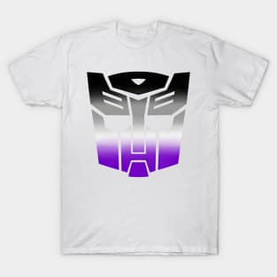 Asexual Pride Autobot Logo T-Shirt